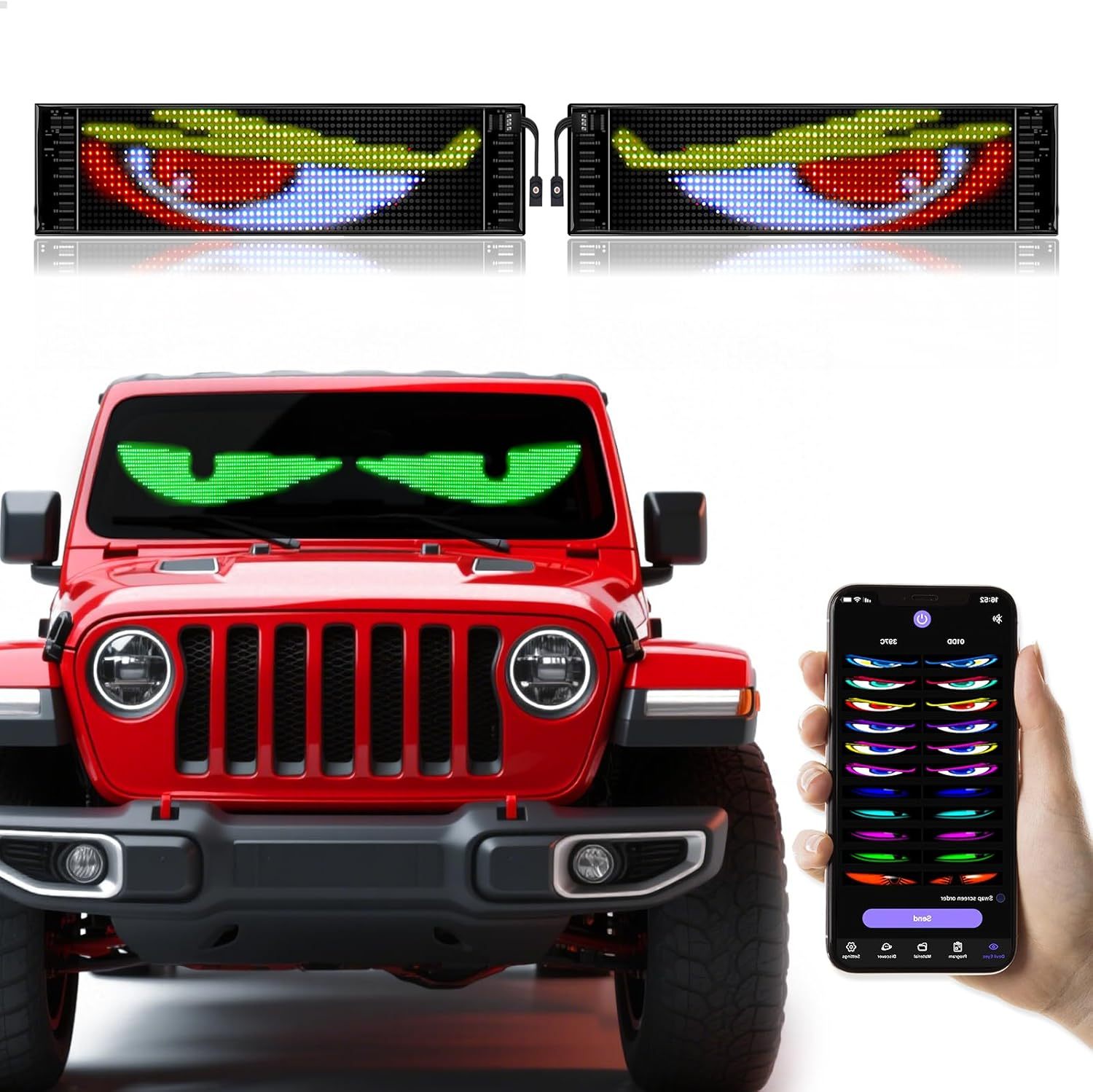 2Pcs Devil Eyes Light for Cars