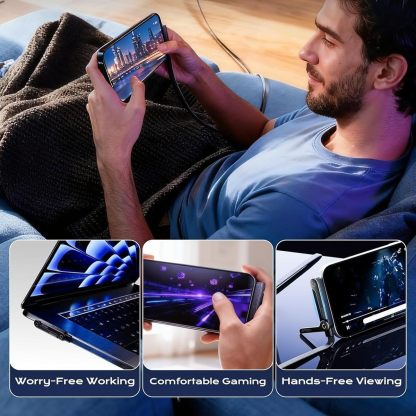 🎉Last Day 50% OFF⏰️ Invisible Holder Charger Cable with Stand