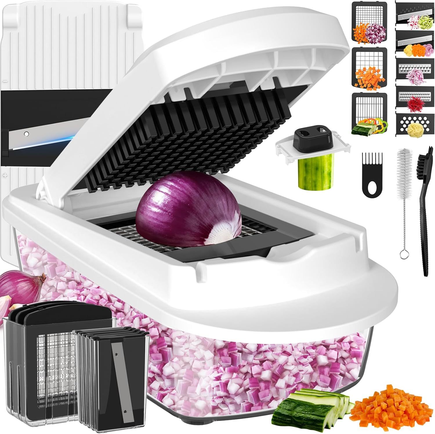 💥💥Final Day! Enjoy 50% OFF 💥 8 Blade All-in-1 Vegetable Chopper