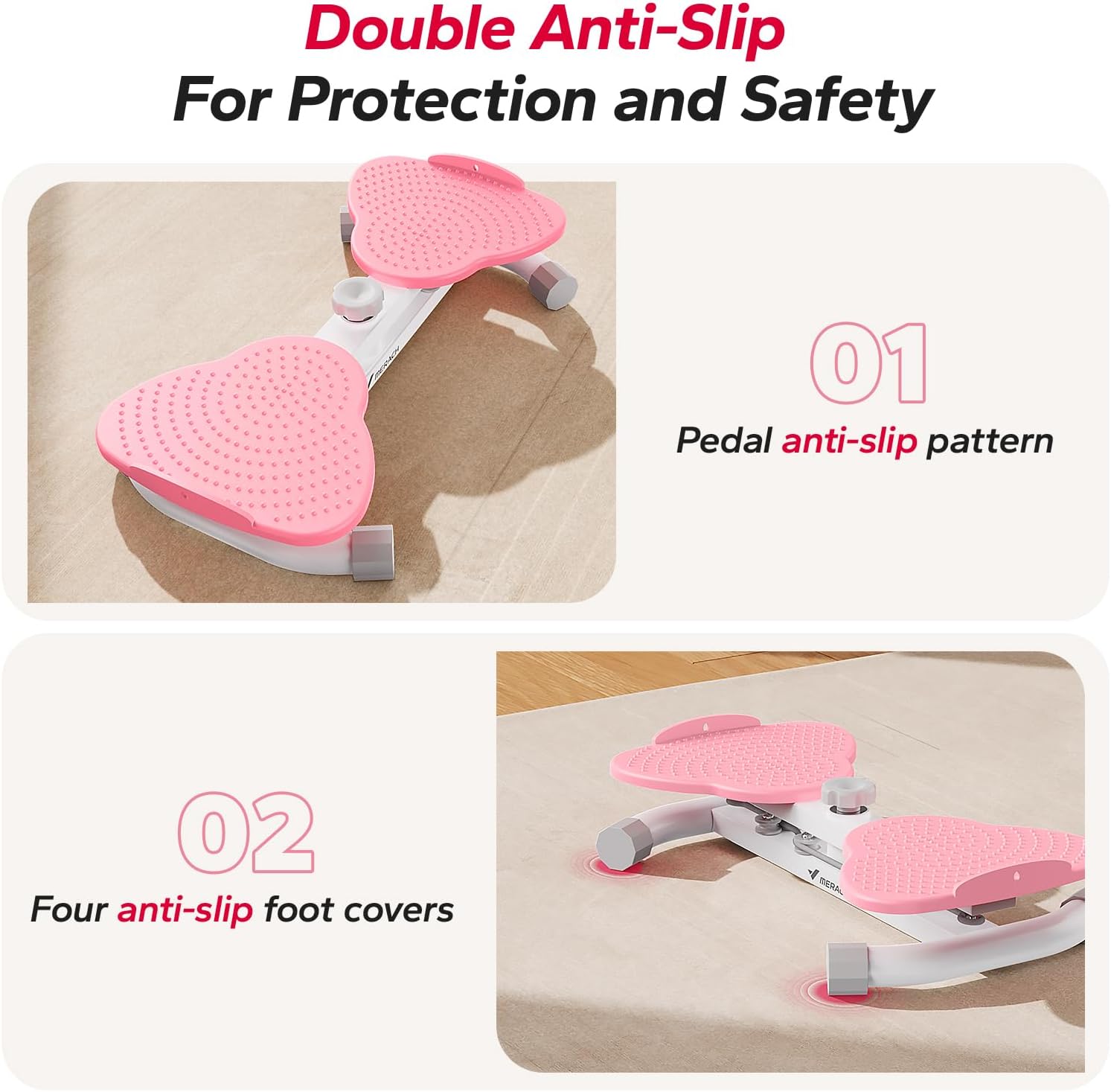 Silent Dual-Pedal Ab Twister Board | Home Fitness Waist Machine 💃✨