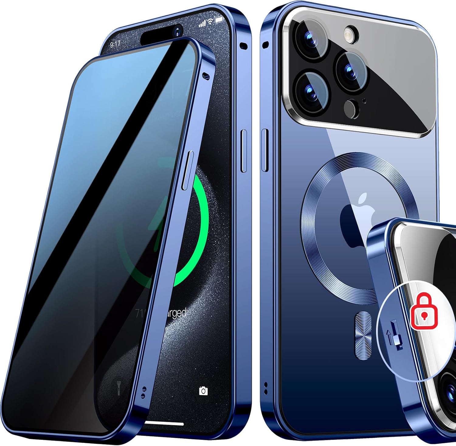 💥💥Final Day! Enjoy 50% OFF 💥[Full Camera Protection& Mechanical Lock]Magnetic Privacy Case for iPhone
