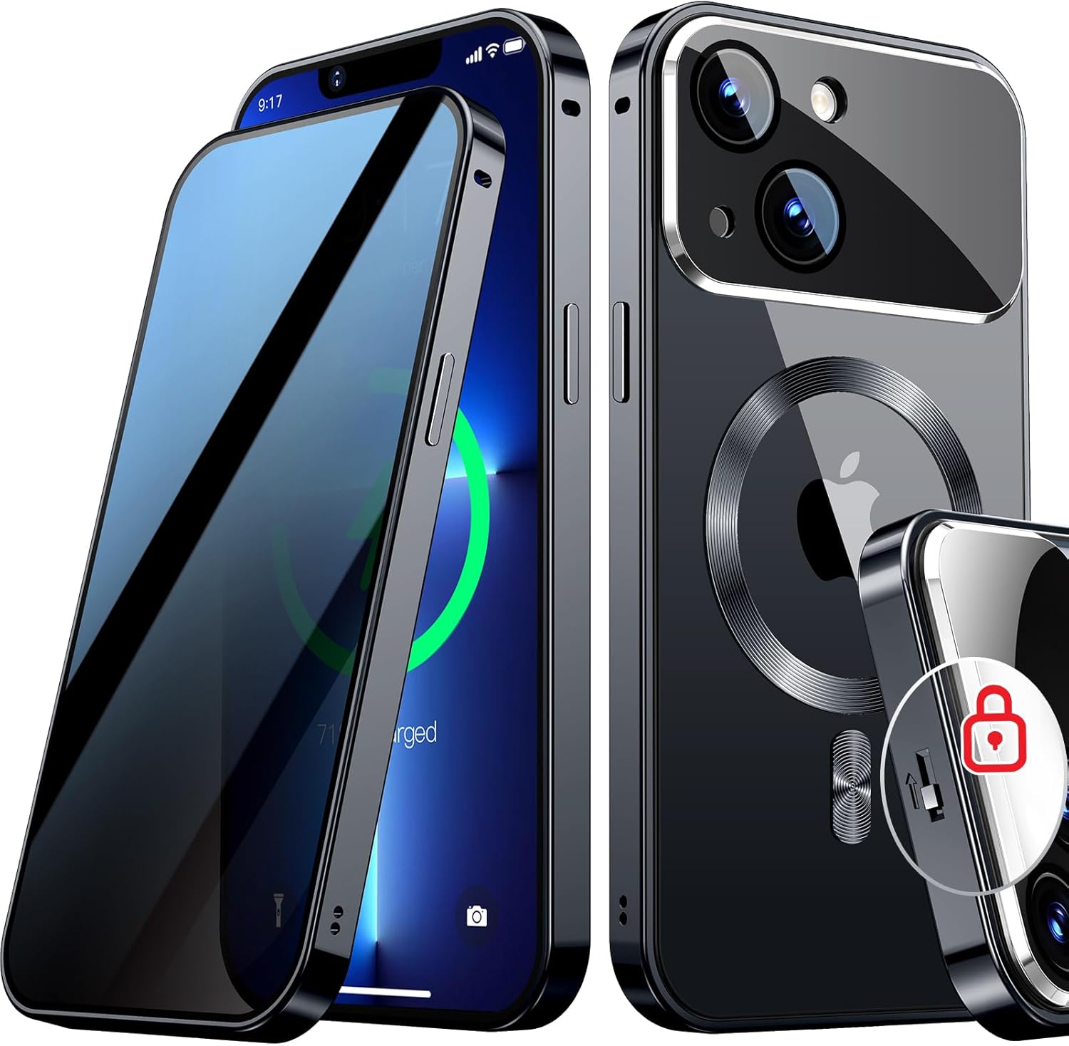💥💥Final Day! Enjoy 50% OFF 💥[Full Camera Protection& Mechanical Lock]Magnetic Privacy Case for iPhone