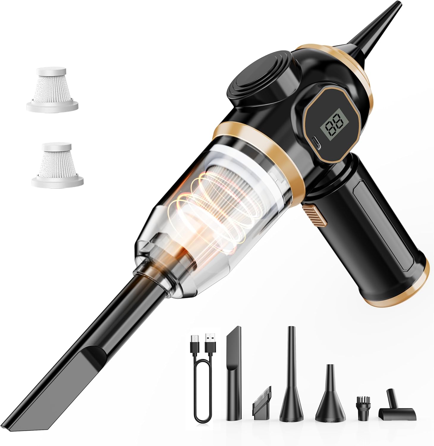 💥Final Day! Enjoy 40% OFF 💥 Brushless Motor Portable Cordless Car Vacuum Cleaner