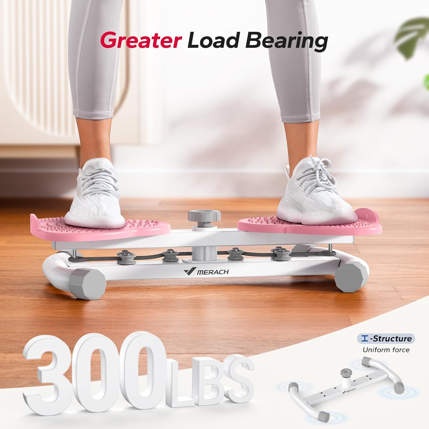 Silent Dual-Pedal Ab Twister Board | Home Fitness Waist Machine 💃✨