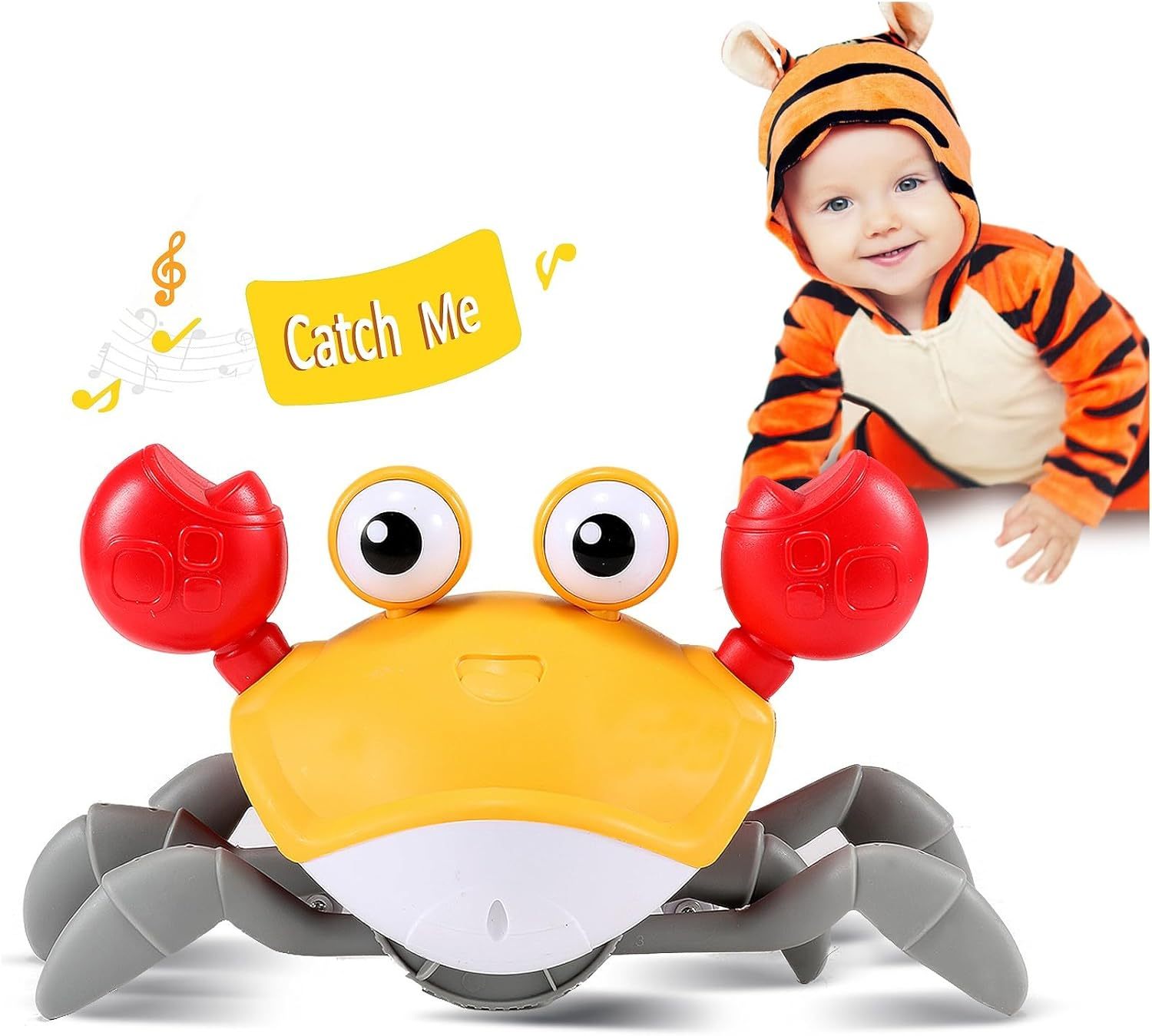 💥Final Day! Enjoy 50% OFF 💥 Crawling Crab Baby Toy Gifts