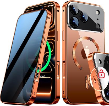 💥💥Final Day! Enjoy 50% OFF 💥[Full Camera Protection& Mechanical Lock]Magnetic Privacy Case for iPhone