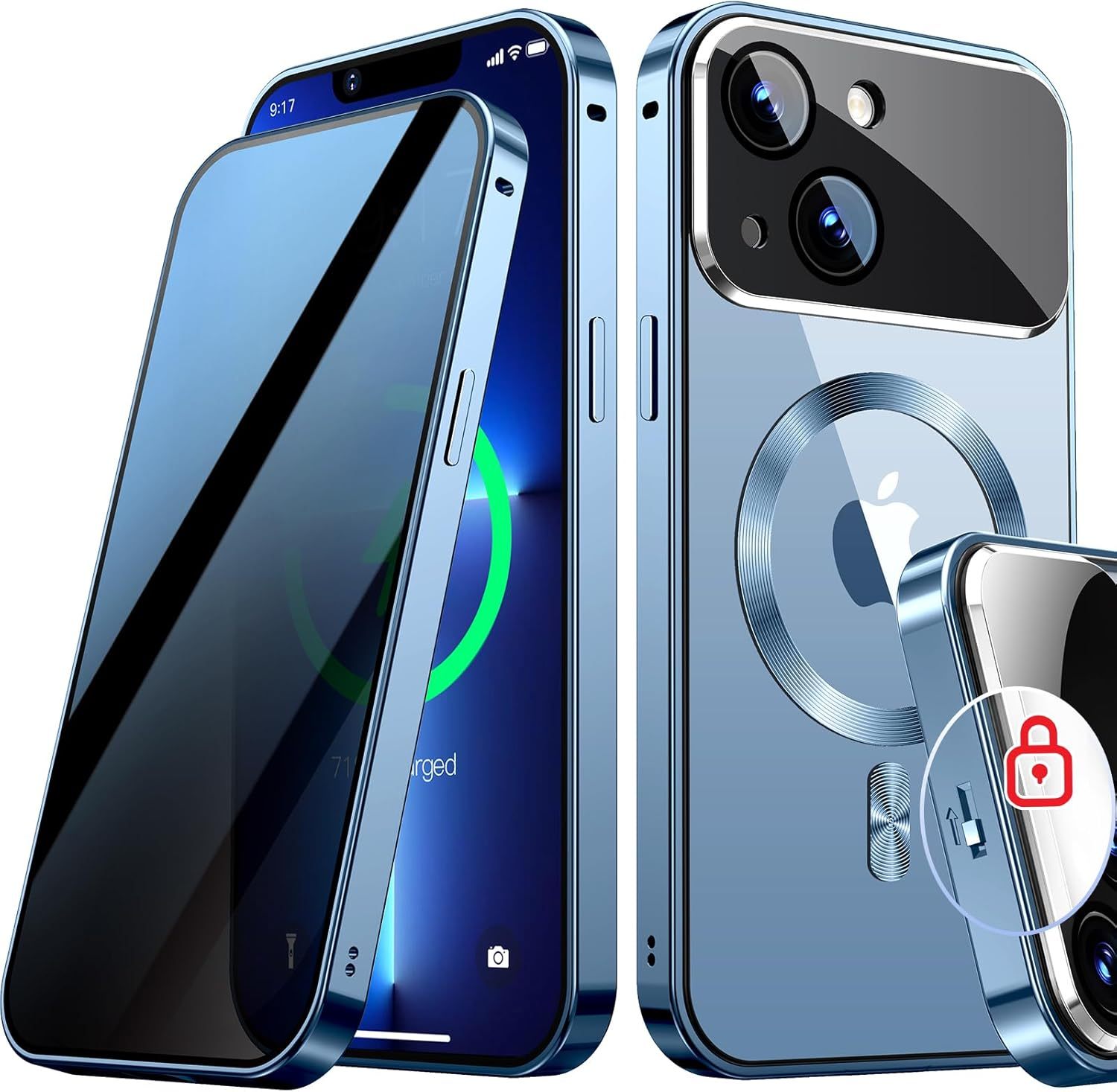 💥💥Final Day! Enjoy 50% OFF 💥[Full Camera Protection& Mechanical Lock]Magnetic Privacy Case for iPhone