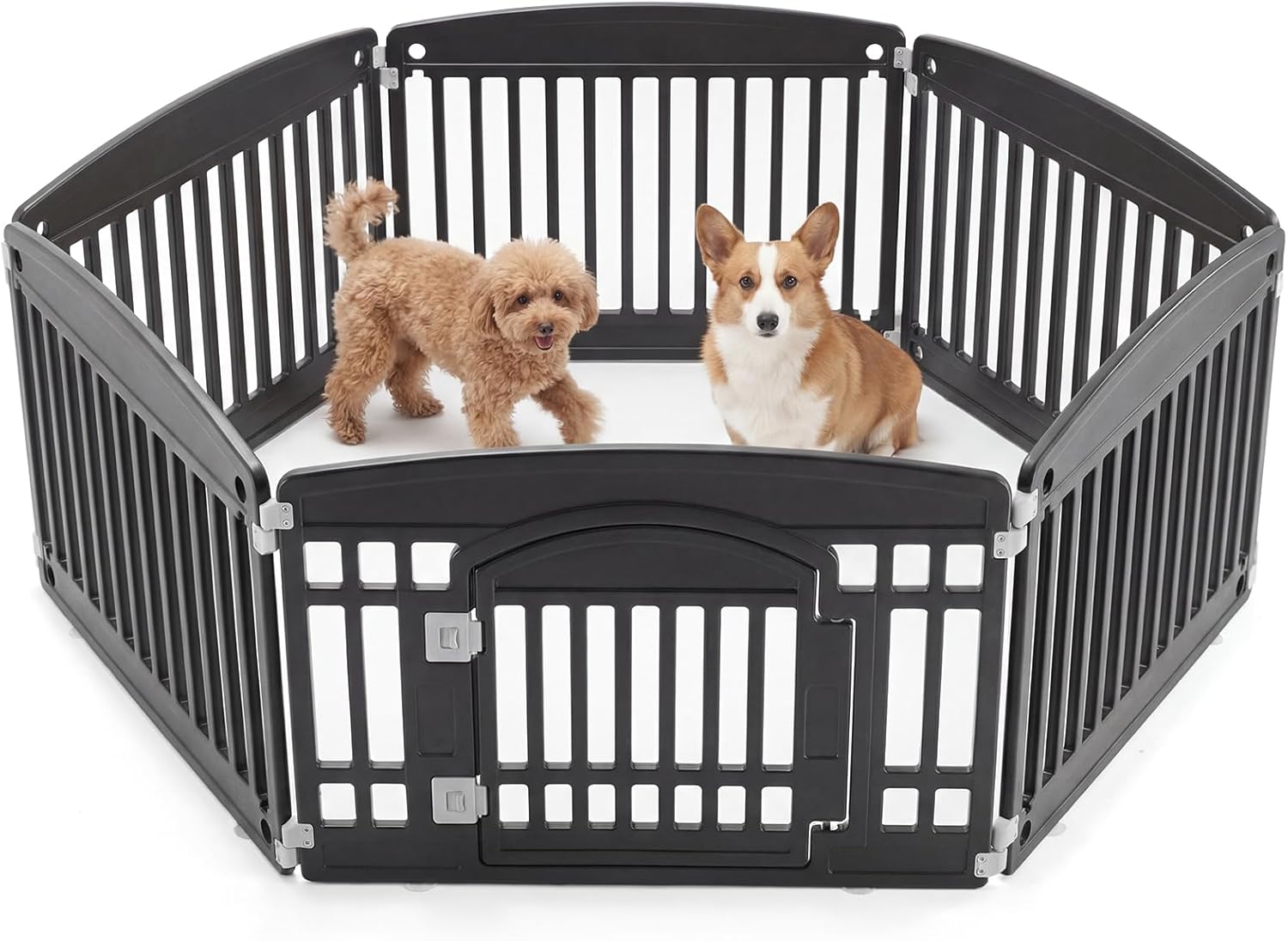 💥 Enjoy 40% OFF 💥 Dog Playpen 4-Panel, 24IN Puppy Playpen