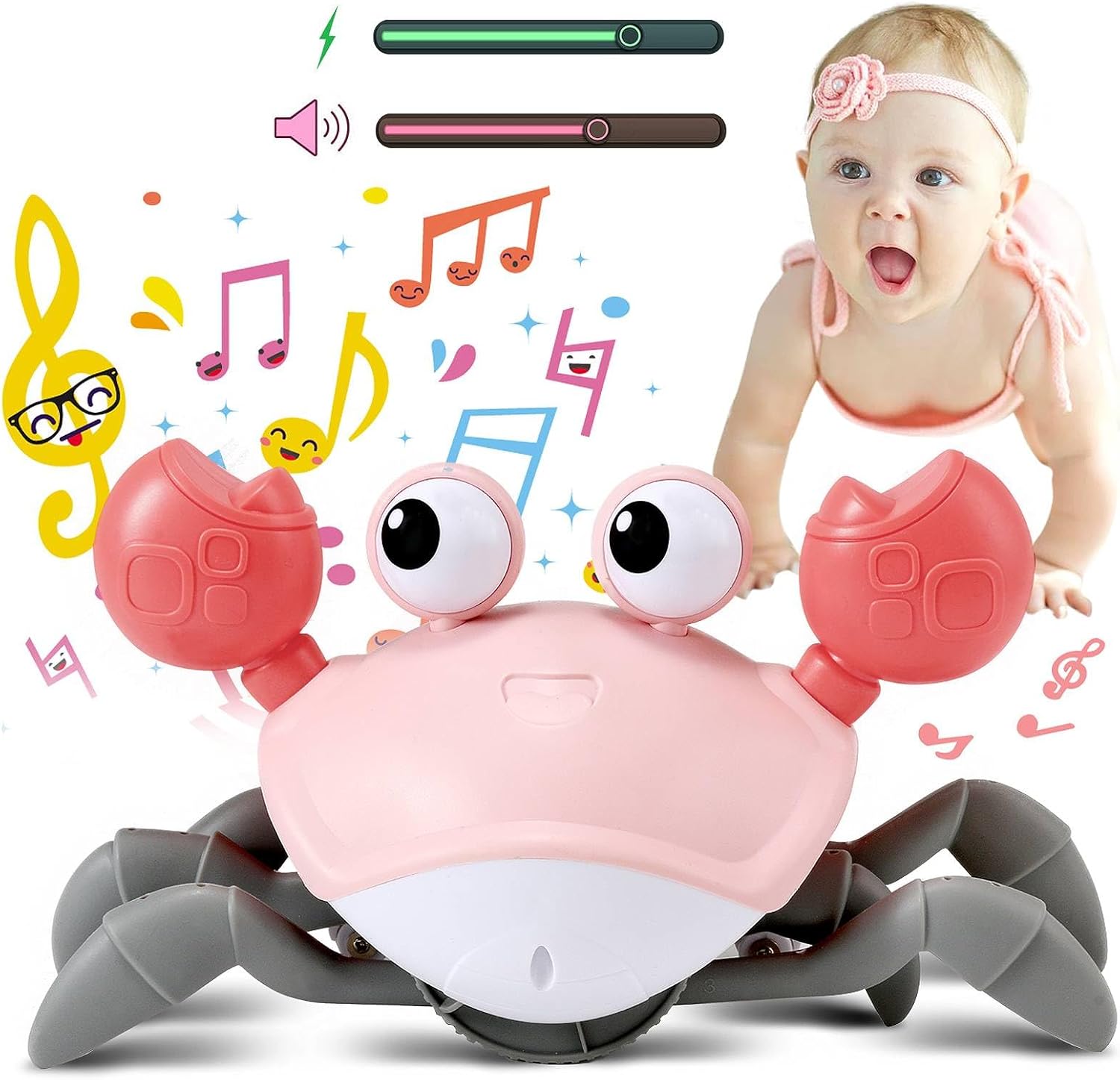 💥Final Day! Enjoy 50% OFF 💥 Crawling Crab Baby Toy Gifts