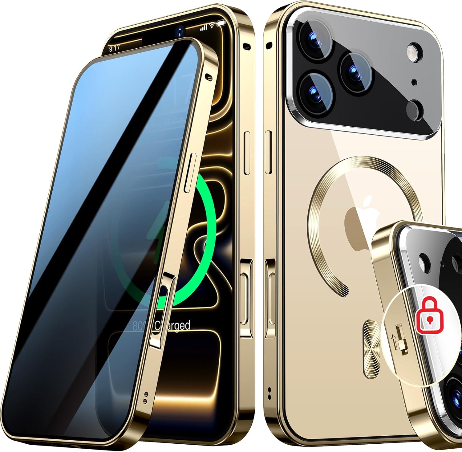 💥💥Final Day! Enjoy 50% OFF 💥[Full Camera Protection& Mechanical Lock]Magnetic Privacy Case for iPhone