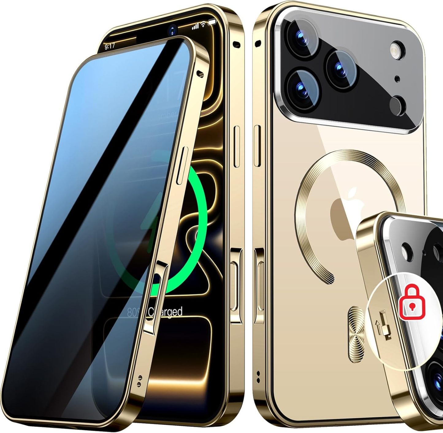 💥💥Final Day! Enjoy 50% OFF 💥[Full Camera Protection& Mechanical Lock]Magnetic Privacy Case for iPhone