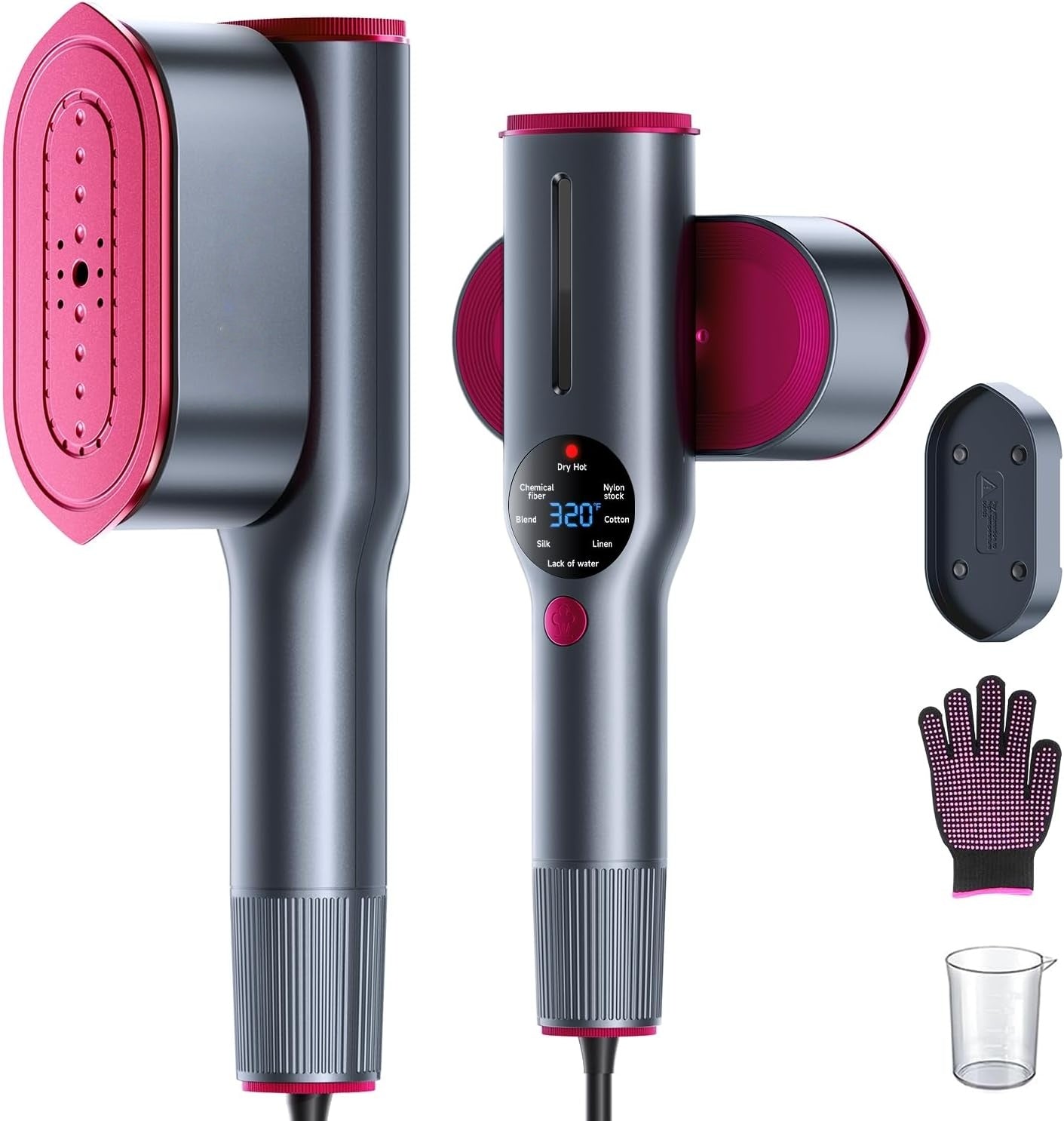 2-in-1 Portable Garment Steamer | 15s Fast Heat-up Iron 👗