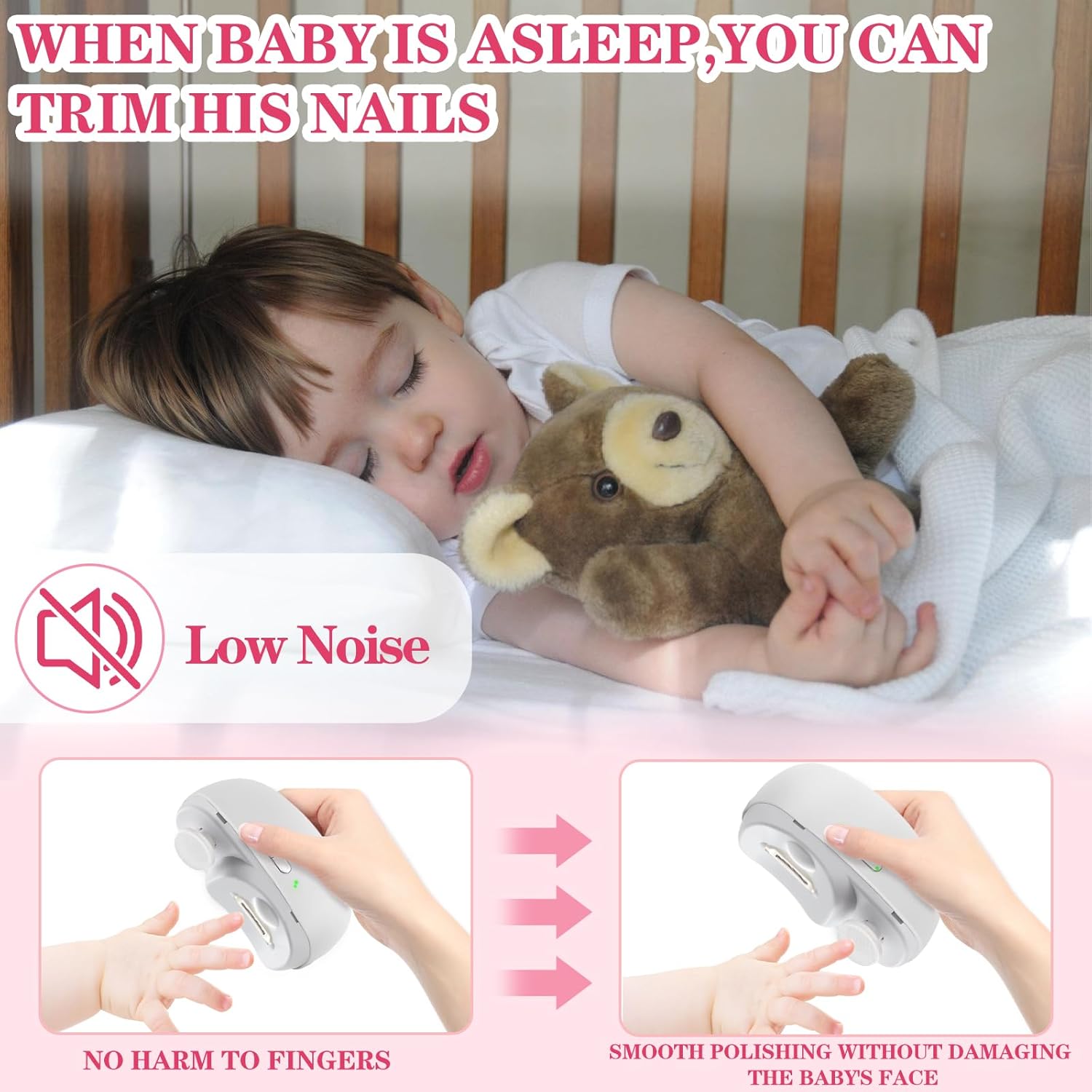 3-in-1 Electric Nail Clippers