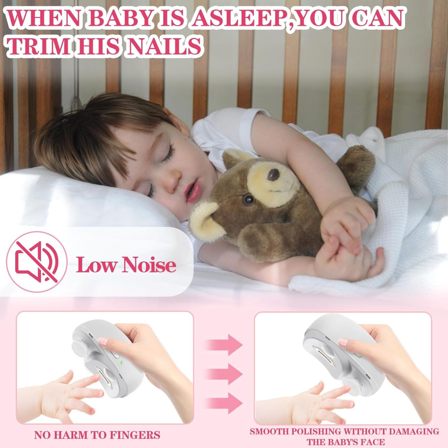 3-in-1 Electric Nail Clippers