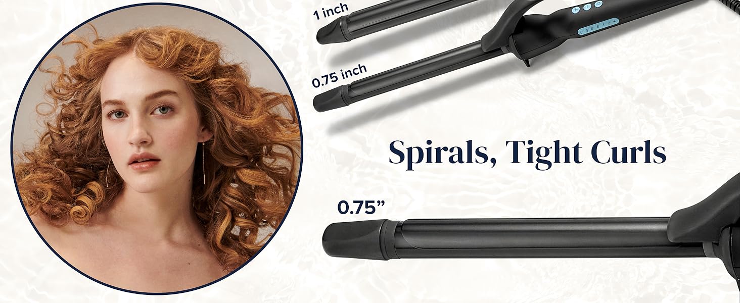 Beach Curls Styling Result