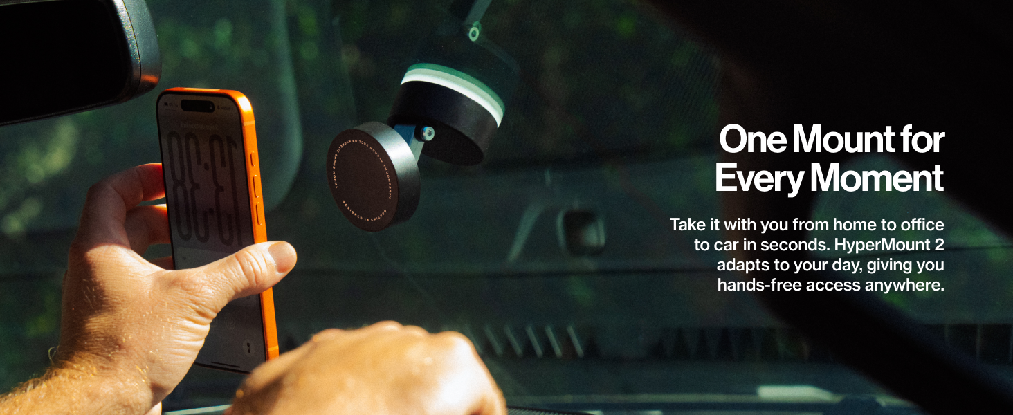 Magnetic Vacuum Phone Mount