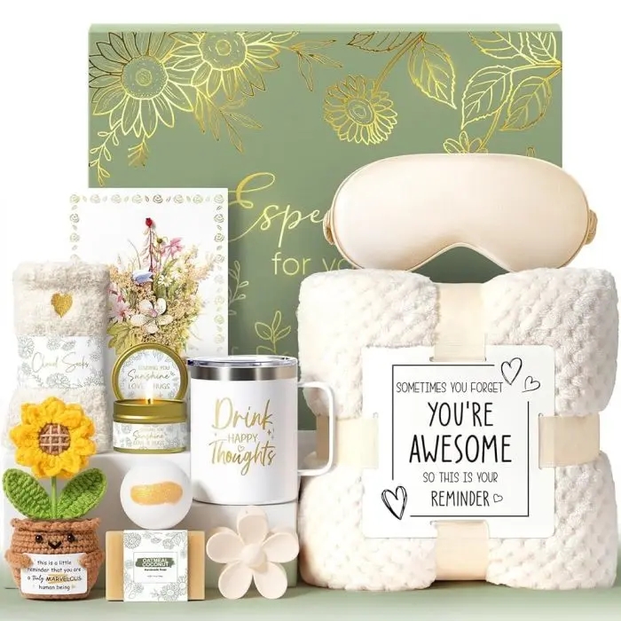 Luxury 11-Piece SPA & Self-Care Gift Box for Her 🌸🛁