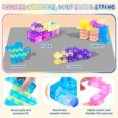 💥Final Day! Enjoy 50% OFF 💥 40 PCS Sensory Soft Building Blocks for Toddlers