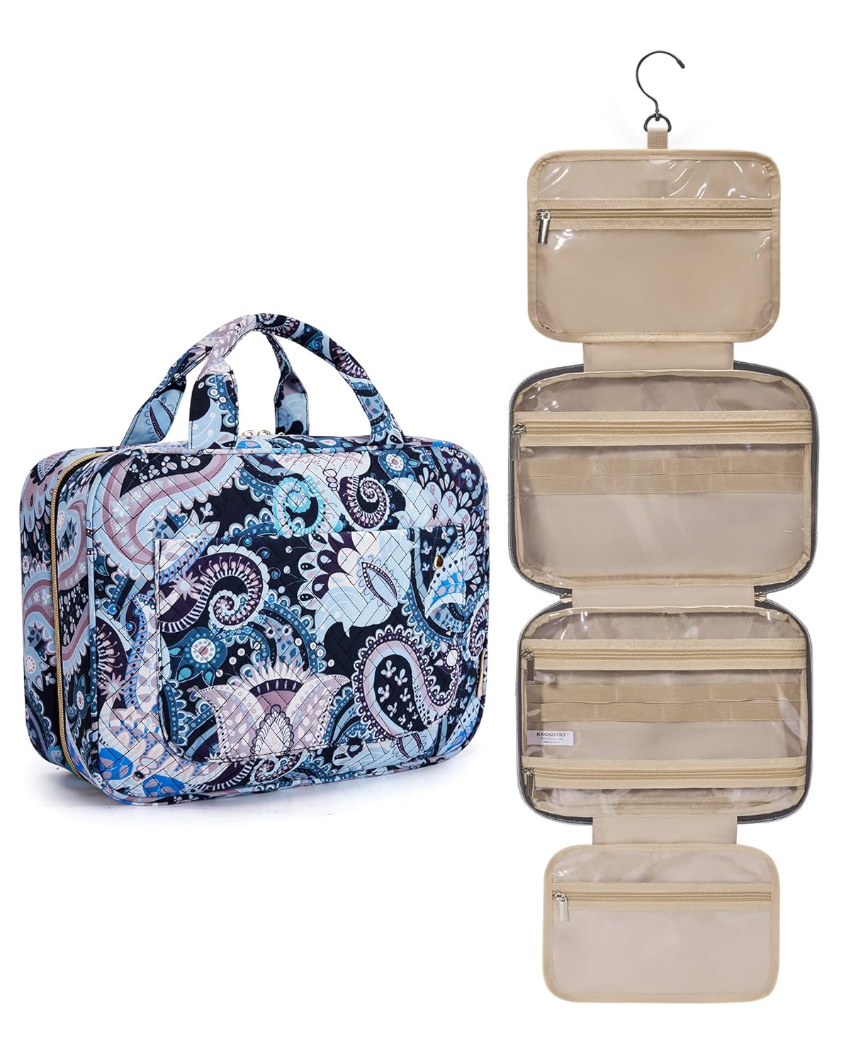 Toiletry Bag Travel Bag with Hanging Hook