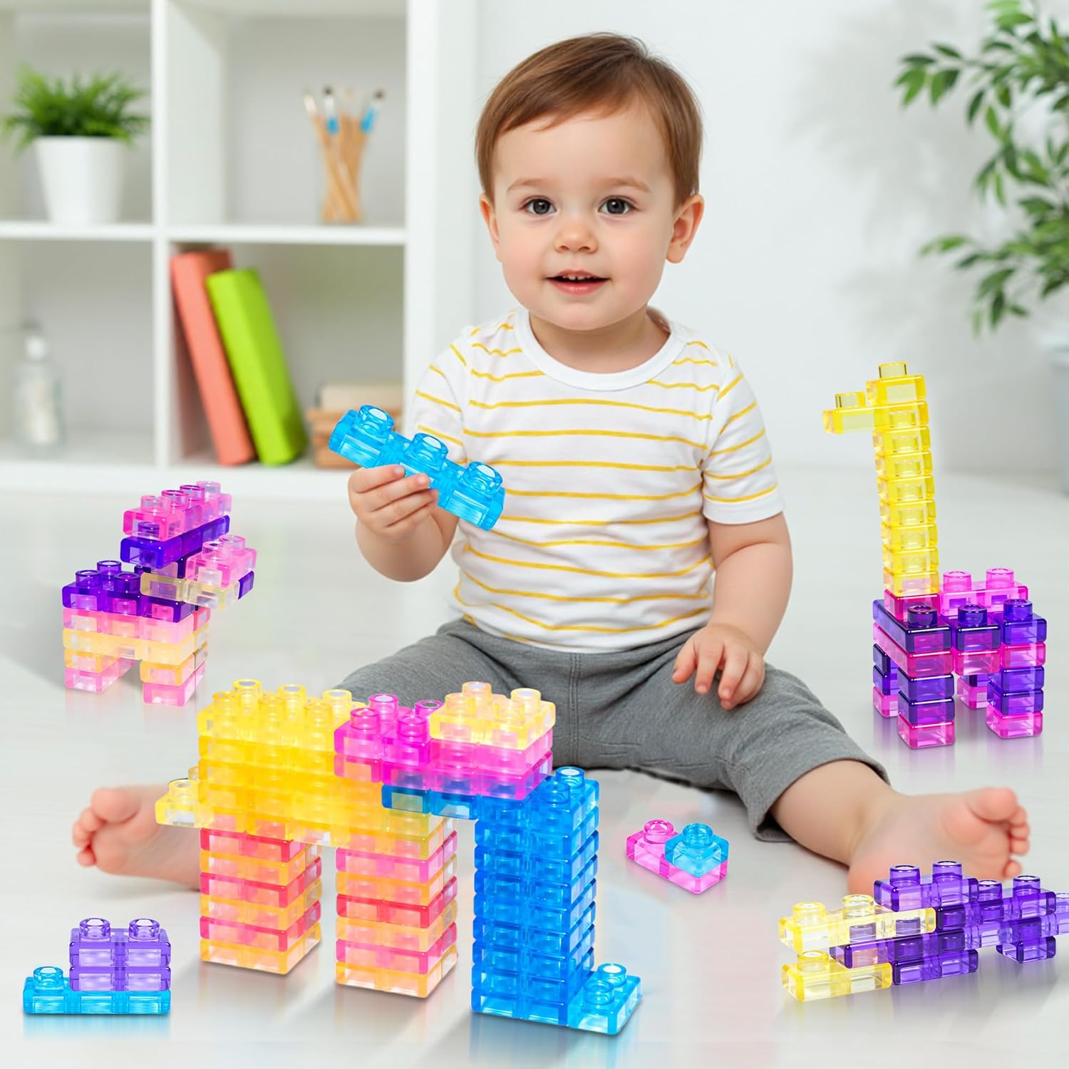💥Final Day! Enjoy 50% OFF 💥 40 PCS Sensory Soft Building Blocks for Toddlers