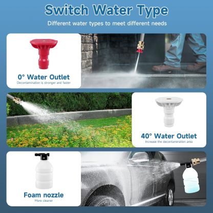 💥💥Final Day! Enjoy 50% OFF 💥 Cordless Pressure Washer Battery Powered