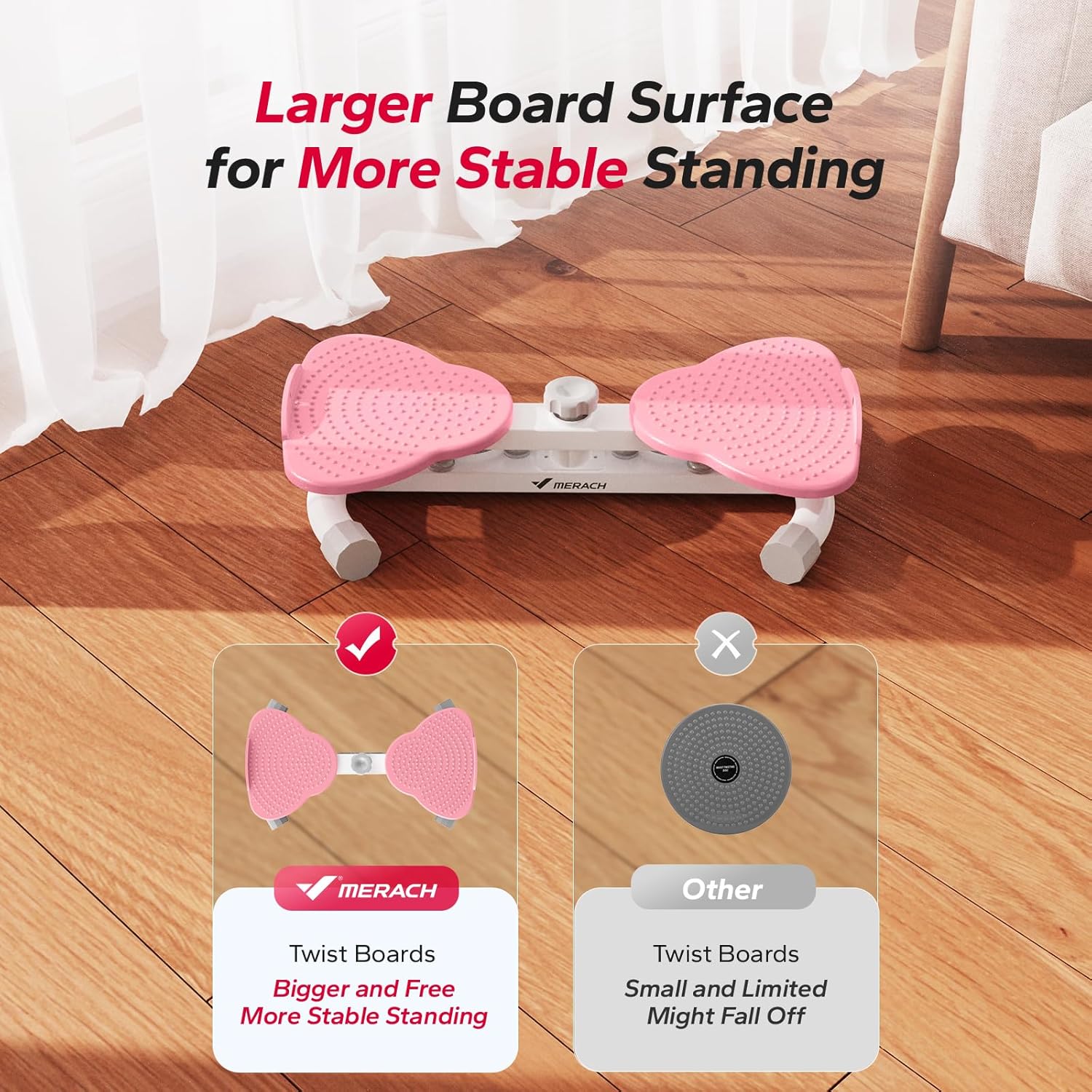 Silent Dual-Pedal Ab Twister Board | Home Fitness Waist Machine 💃✨