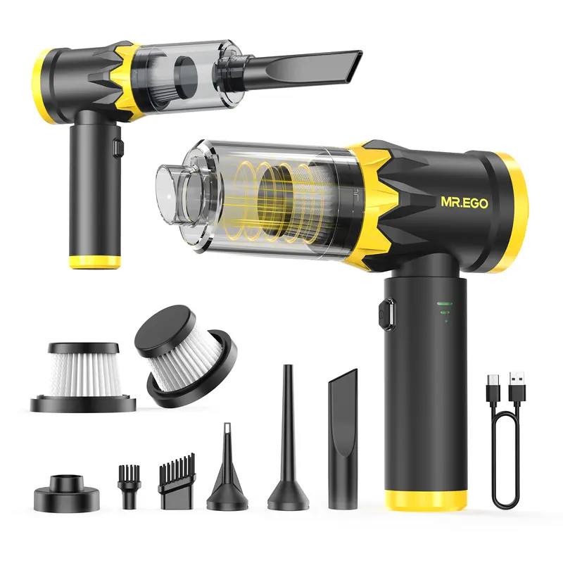 20,000Pa Ultra-Suction Cordless Mini Vacuum | 4-in-1 Car & Home Cleaner 🚗💨