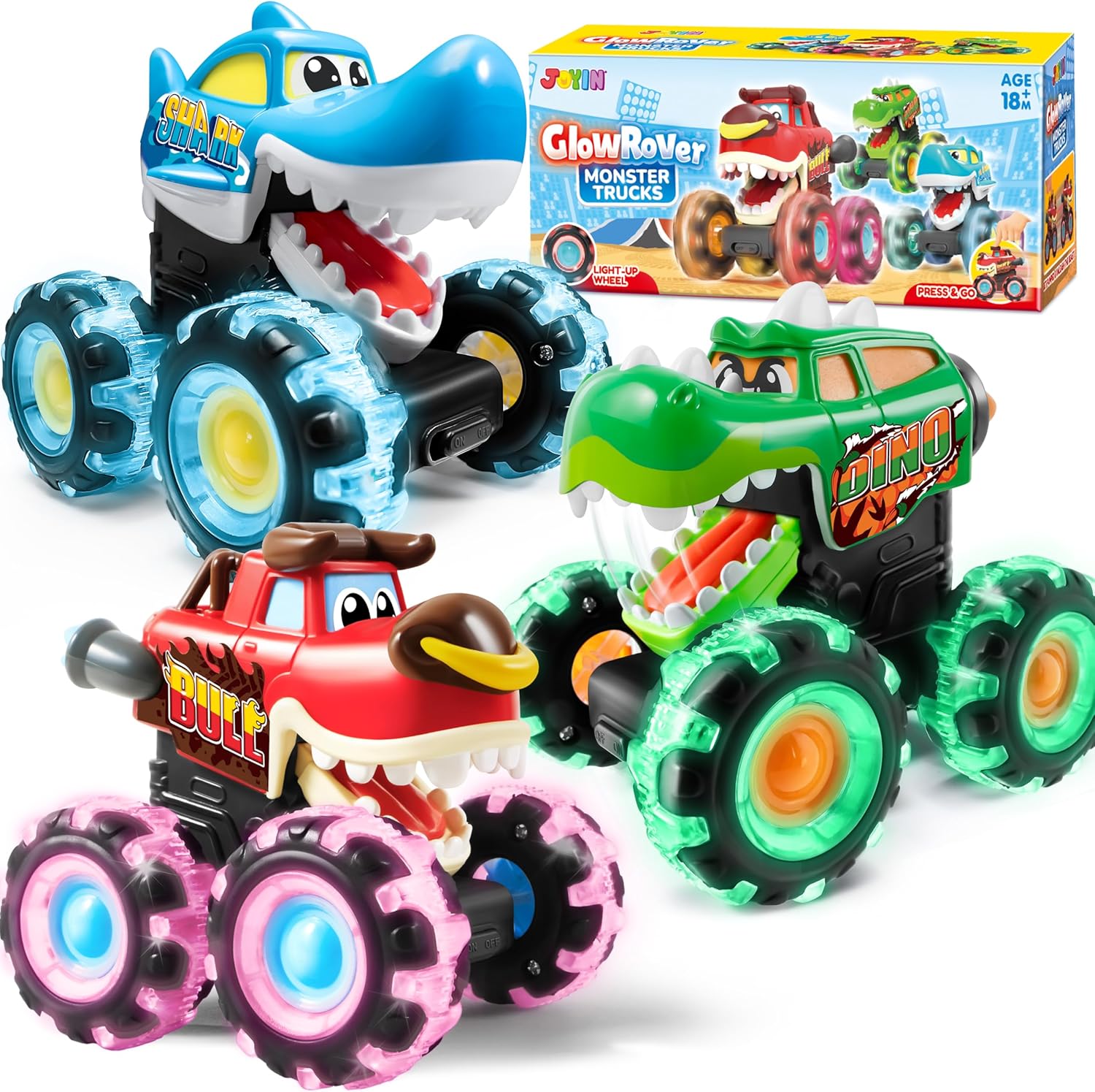 💥Final Day! Enjoy 40% OFF 💥3 Pack Monster Truck Toy 