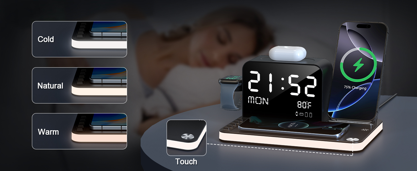 7 in 1 wireless charging station