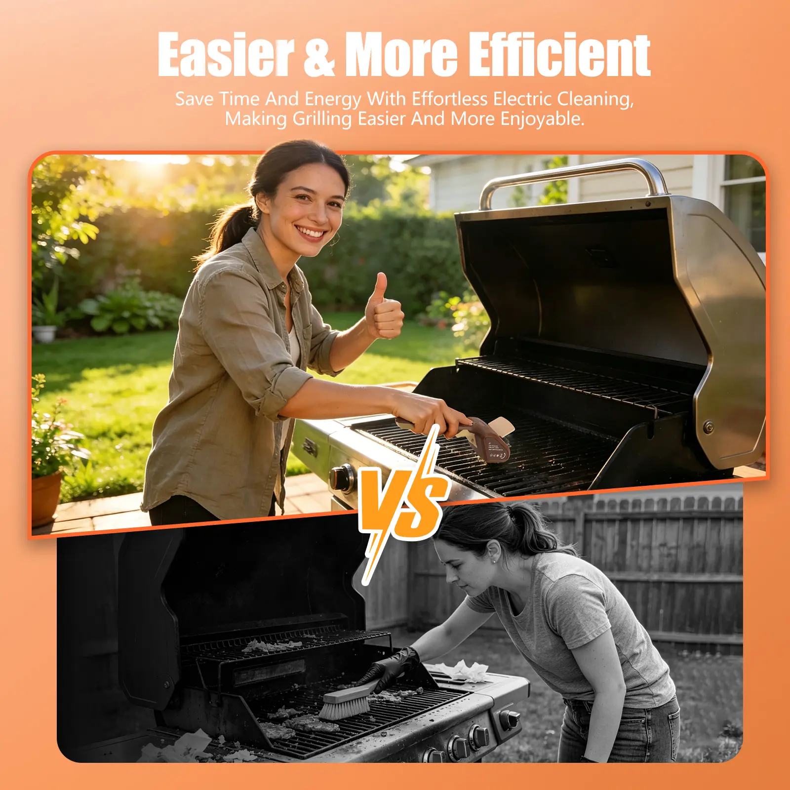 Electric BBQ Grill Brush