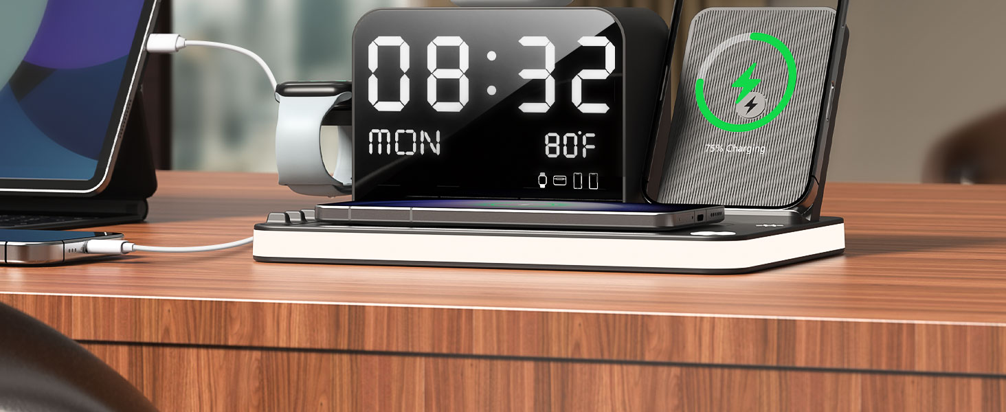 7 in 1 wireless charging station