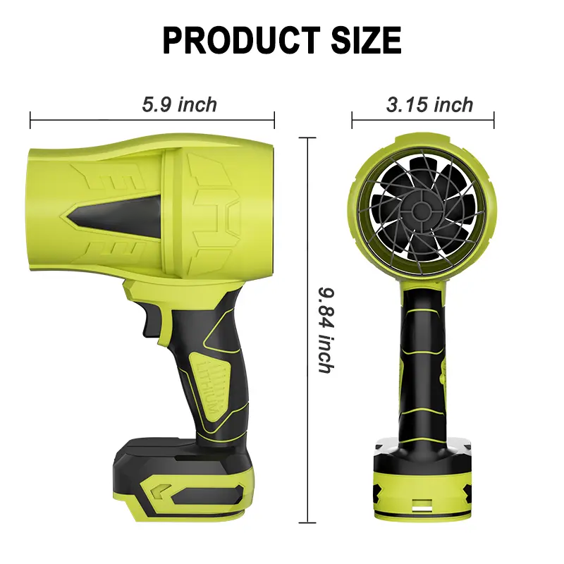 Cordless Leaf Blower & Car Dryer | 120km/h High-Speed Air 🌪️✨