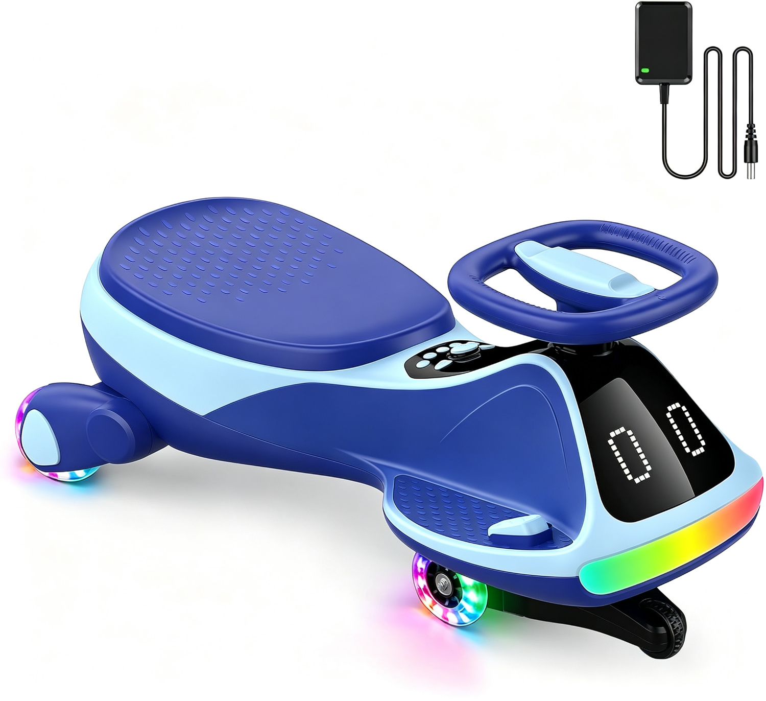 Umatoll 12V Electric Wiggle Car for Kids, Birthday Gifts Toy for Age 3+