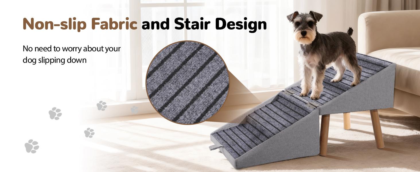 steps for dogs to get on bed