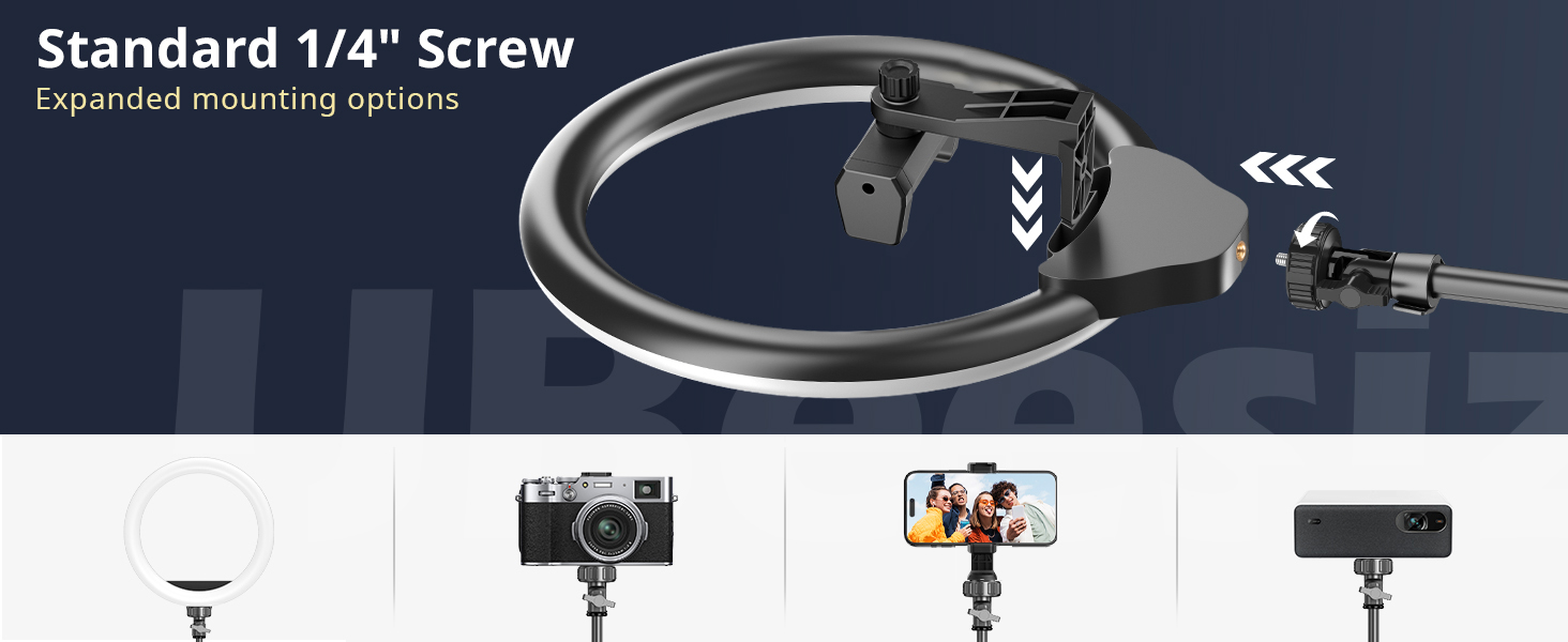 ring light with stand