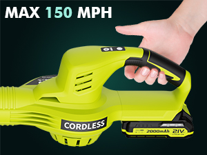 Battery Powered Leaf Blowers