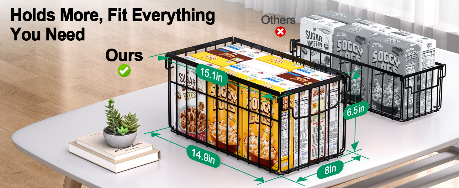 Bigger Size, Holds More