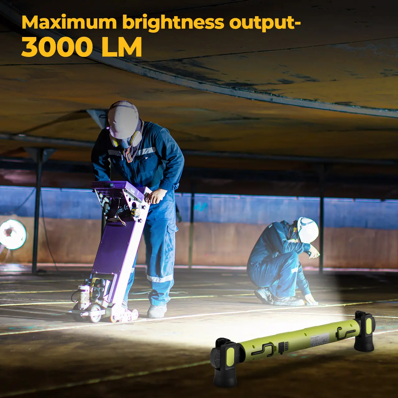 3000LM LED Under Hood Work Light Bar - Magnetic Rechargeable Car Repair Lamp 🚗💡