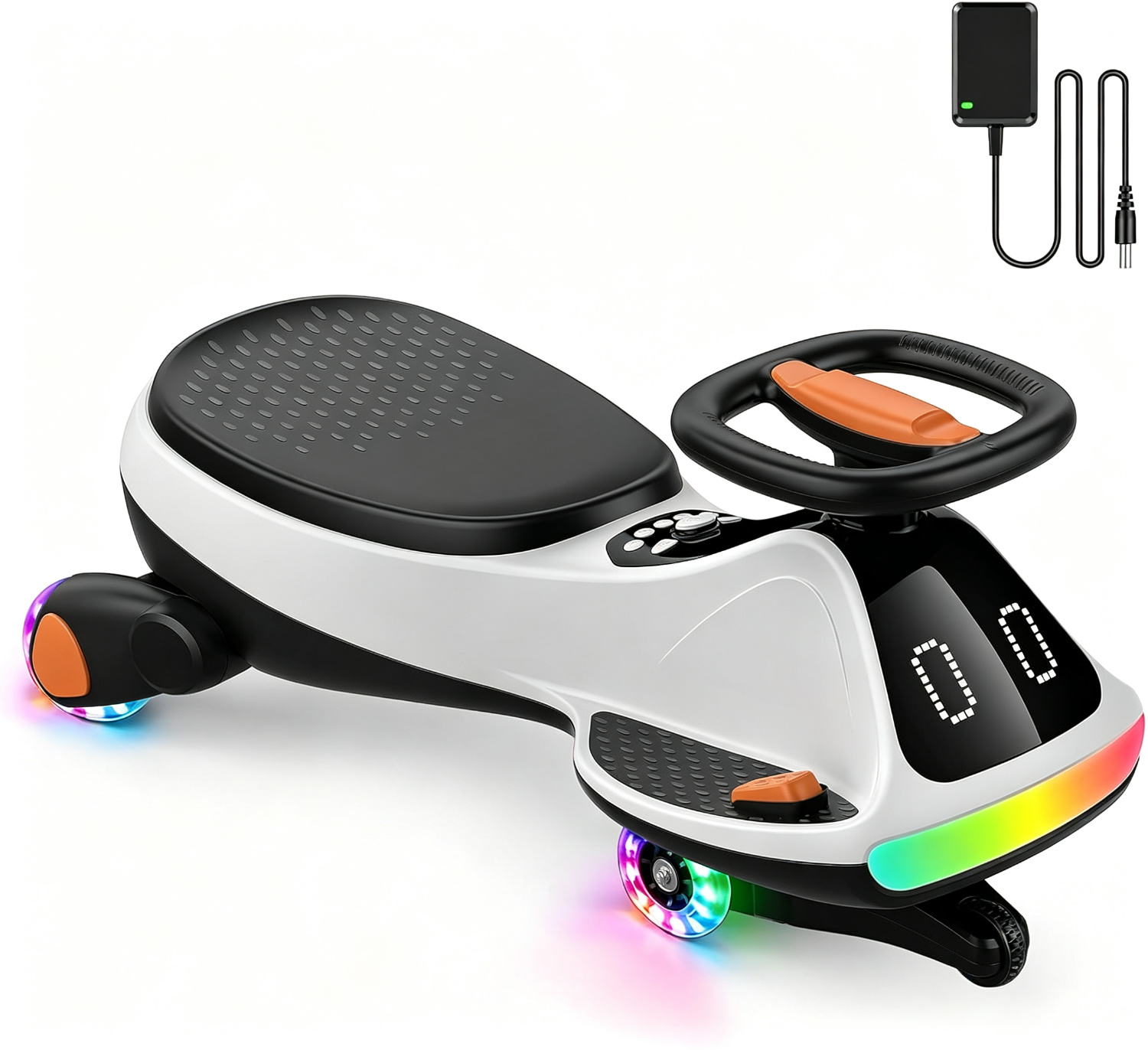 Umatoll 12V Electric Wiggle Car for Kids, Birthday Gifts Toy for Age 3+