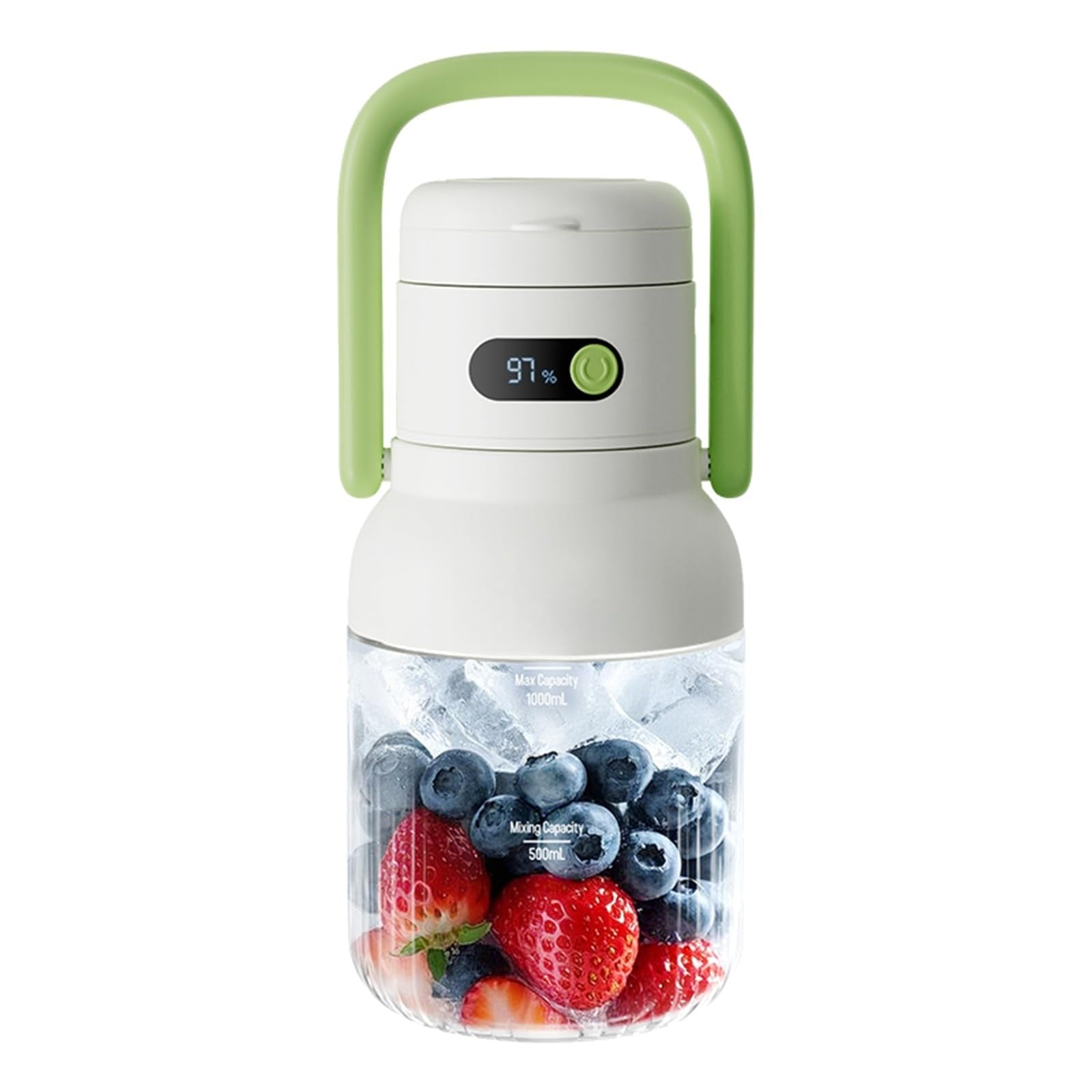 33oz Portable Blender - 12-Blade Ice Crushing Power 🥤⚡