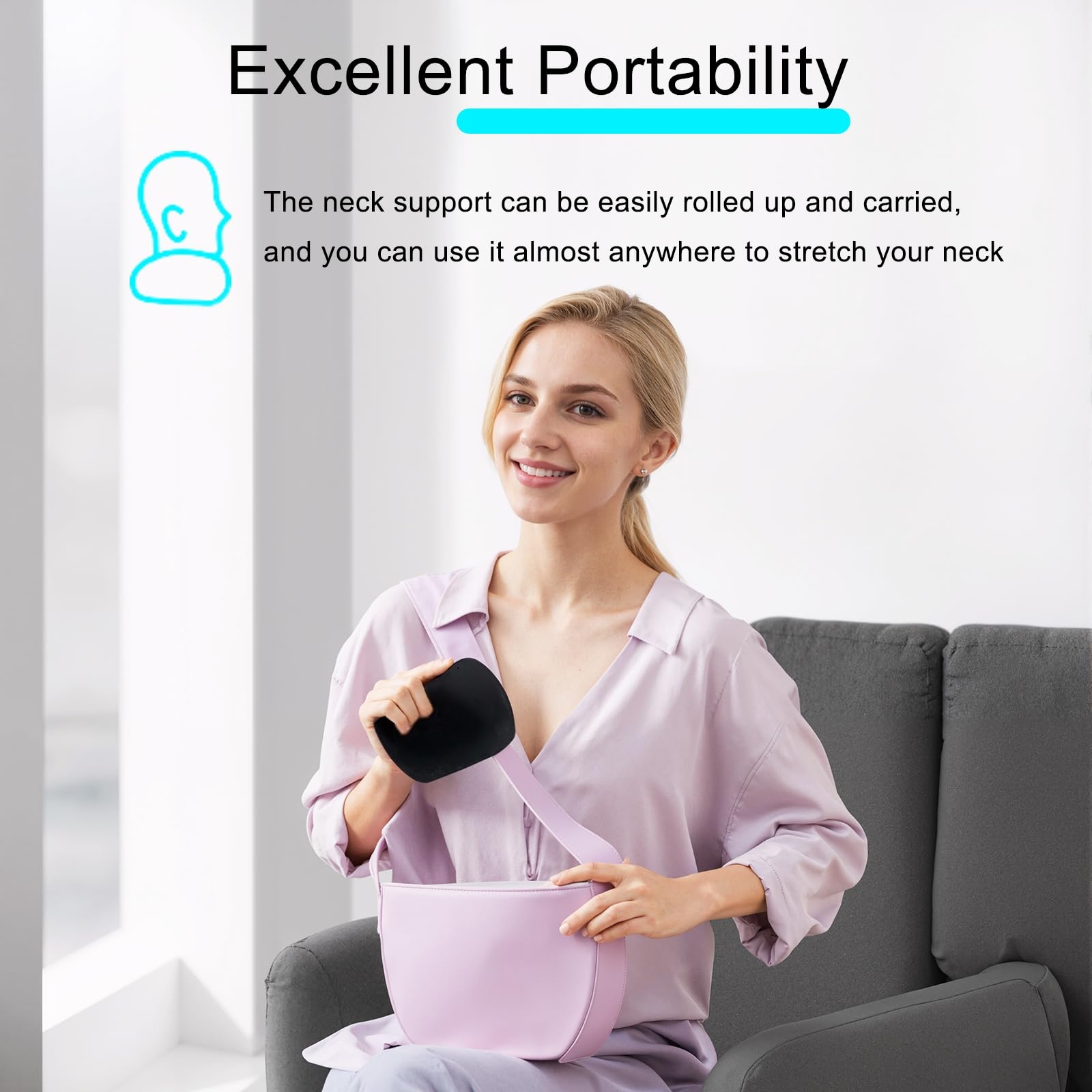 Soft Foam Neck Brace, Neck Hump Corrector for Neck Pain and Support 