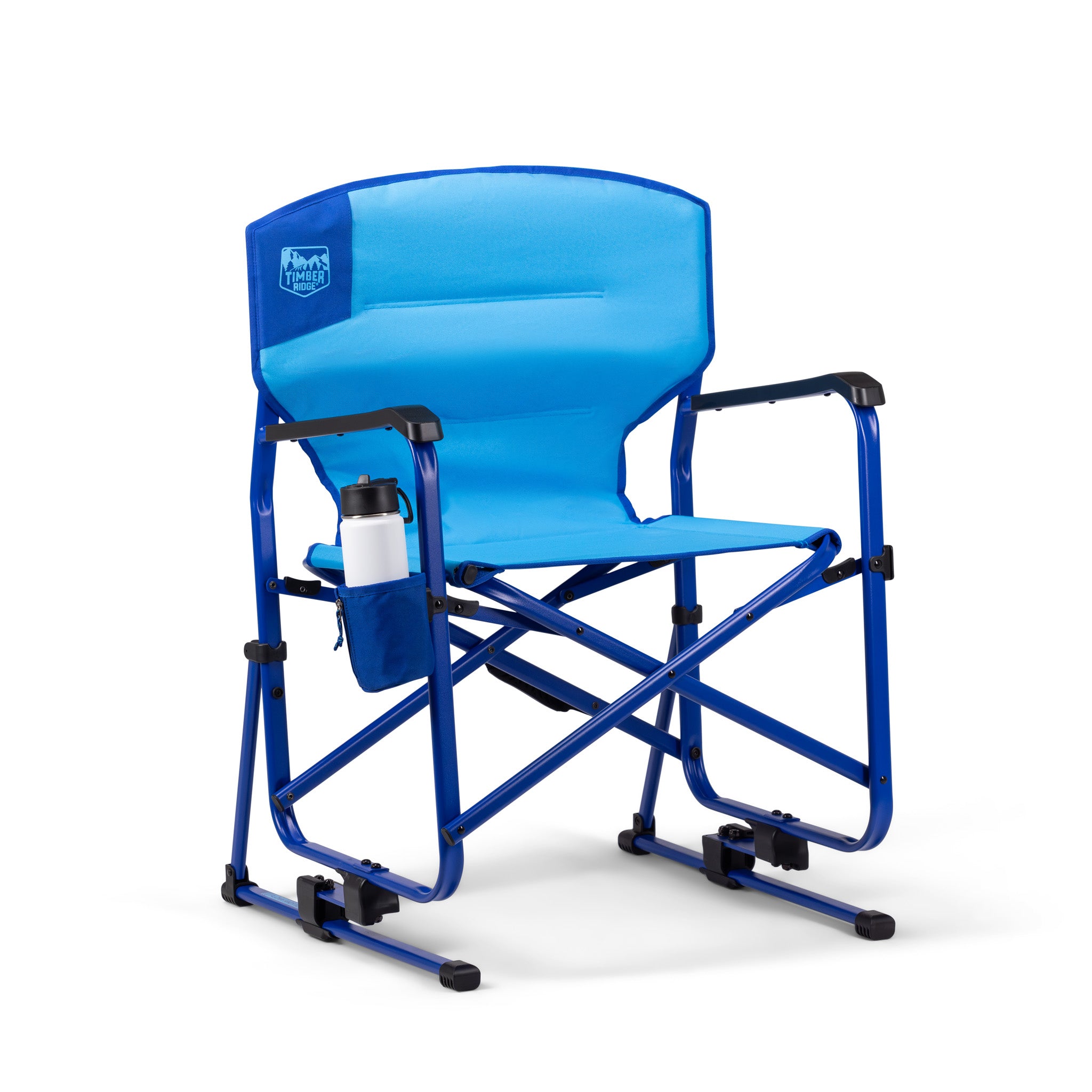 Portable Rocking Camping Chair | Heavy Duty 300lb Capacity
