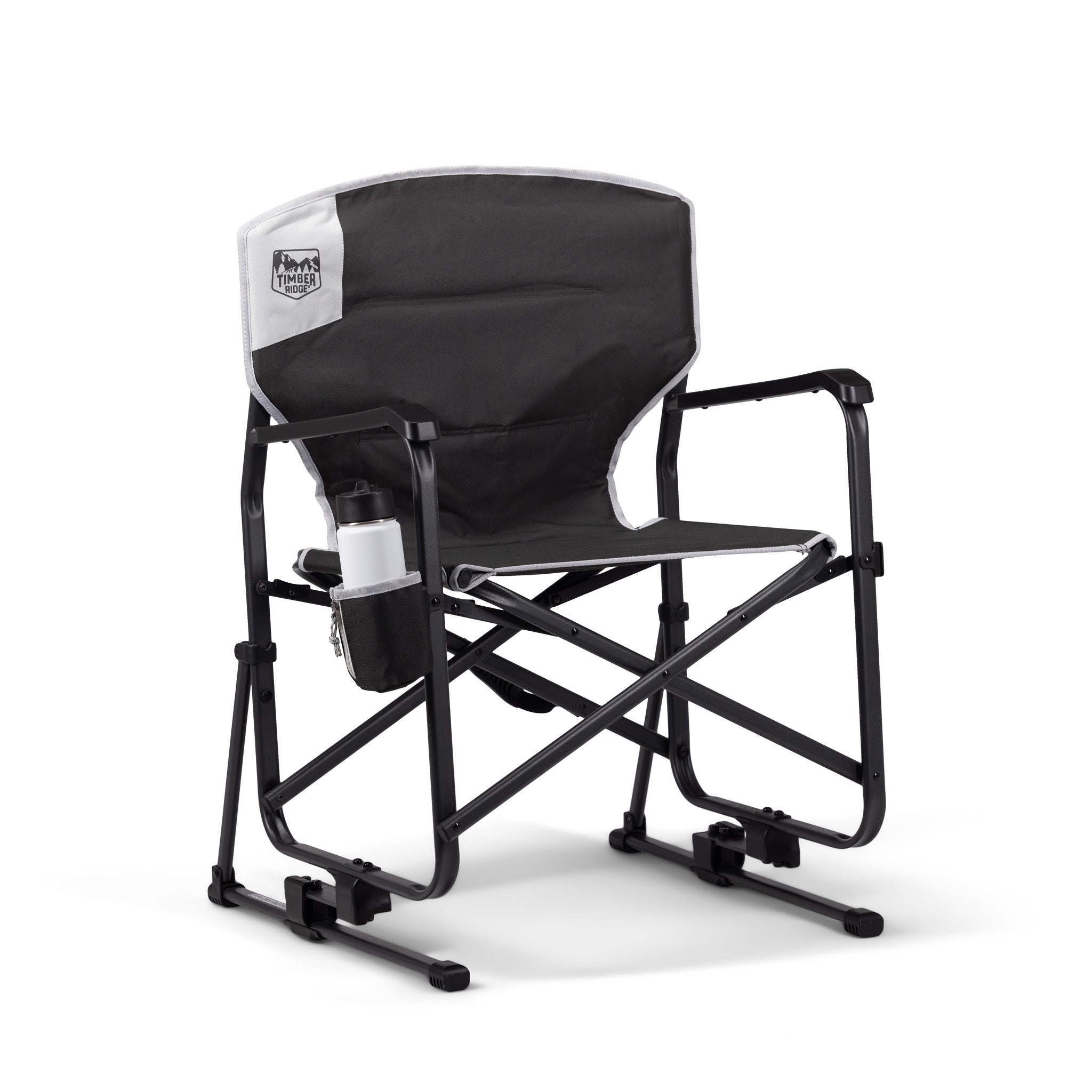 Portable Rocking Camping Chair | Heavy Duty 300lb Capacity