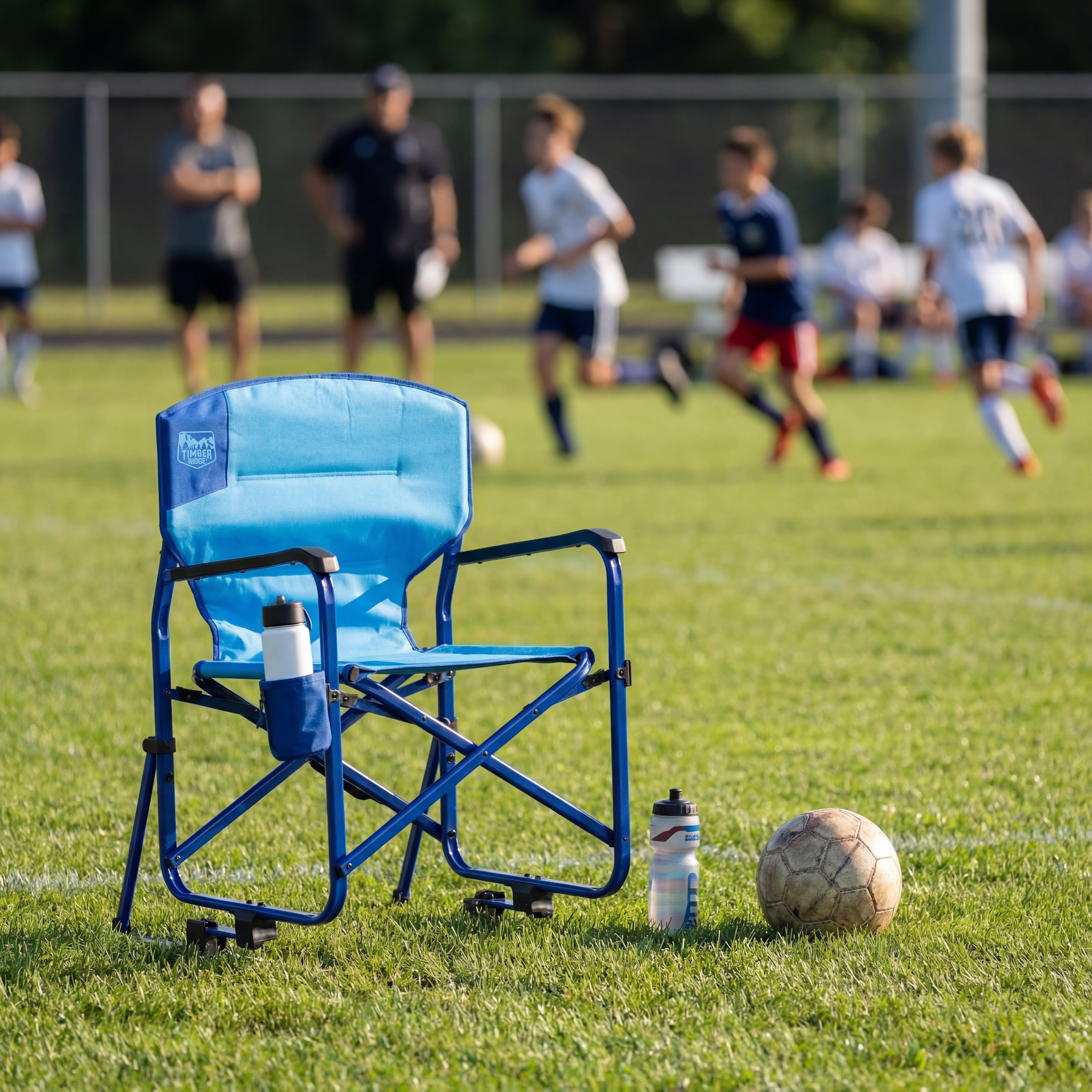 Portable Rocking Camping Chair | Heavy Duty 300lb Capacity