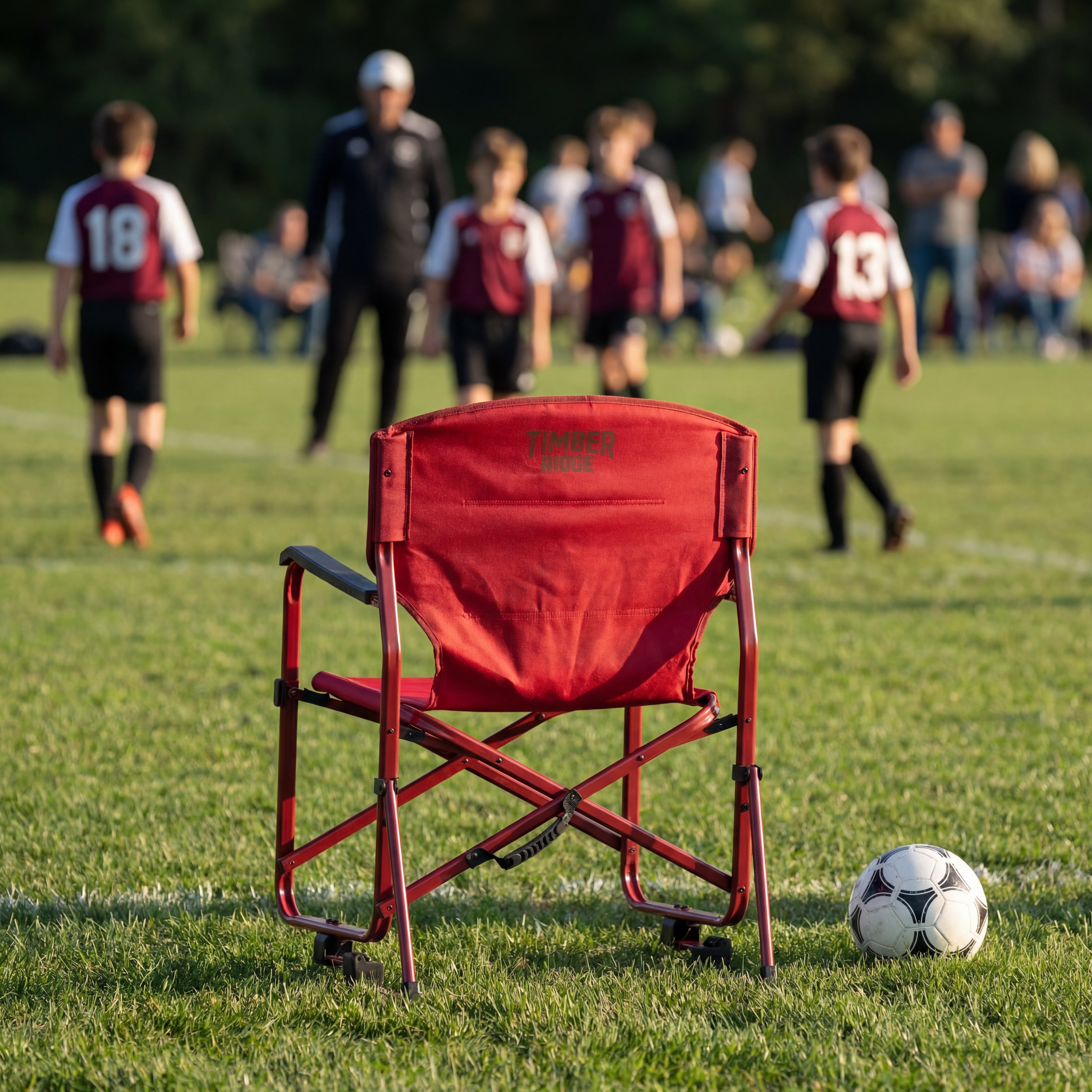 Portable Rocking Camping Chair | Heavy Duty 300lb Capacity