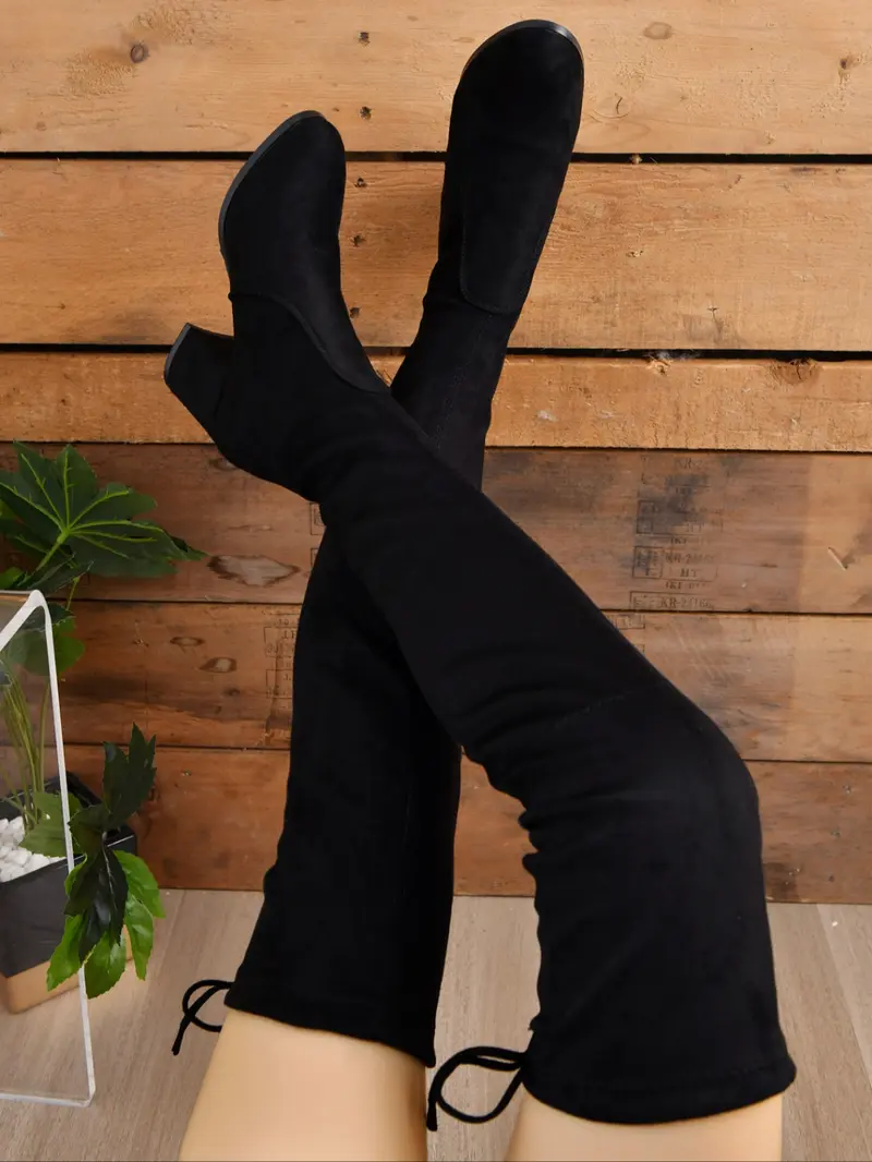 "Μπότες Γυναίκες για Καλοκαίρι: Μοδαία Υφή, Μινιμαλιστικό Σχεδιασμό μέχρι το Μηρός – Ελεганτές με Οξεία Στολή, Στυλ Κάλτσες Γυναικών, Υψηλά Τακούνια για Χειμώνα, Μπότες για Γυναίκες"