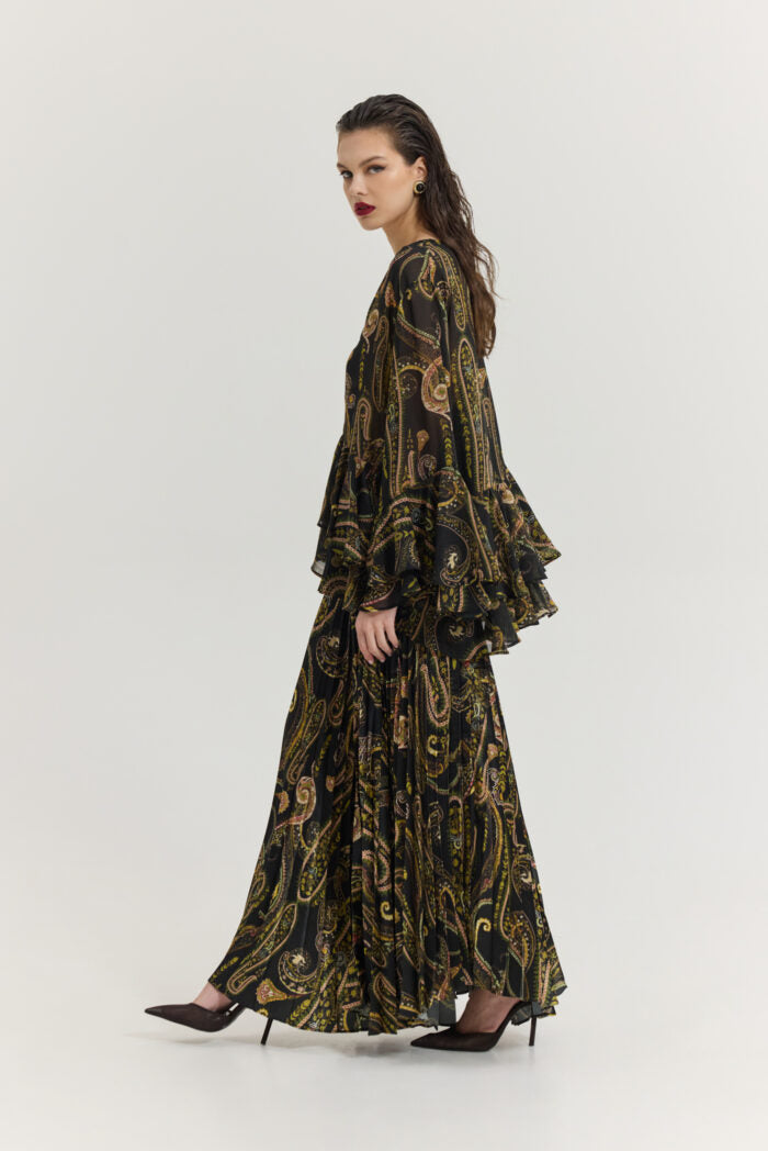 CHAMPAGNE SKIRT BLACK