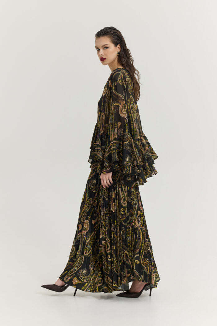 CHAMPAGNE SKIRT BLACK