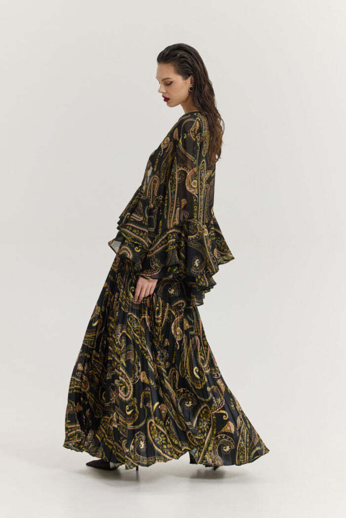 CHAMPAGNE SKIRT BLACK