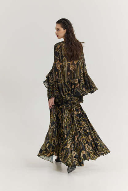 CHAMPAGNE SKIRT BLACK